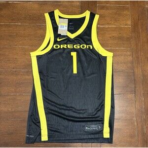 NIKE OREGON DUCKS LIMITED BASKETBALL JERSEY ELITE SIZE S CZ6583-010 NWT